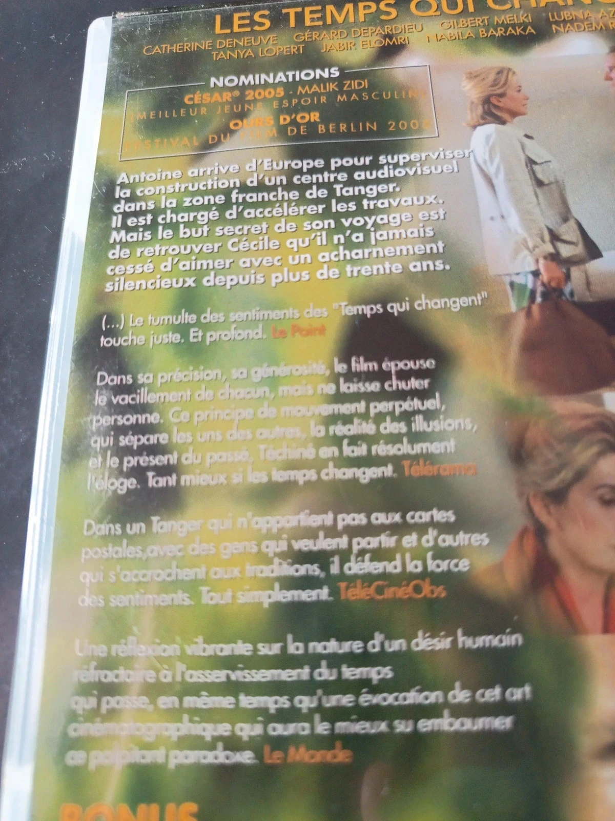 Dvd Les temps qui changent – photo 3
